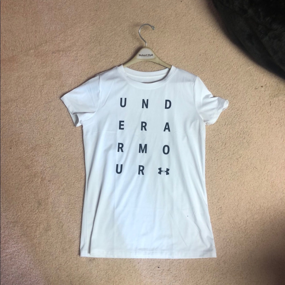 Under armour short sleeve workout shirt